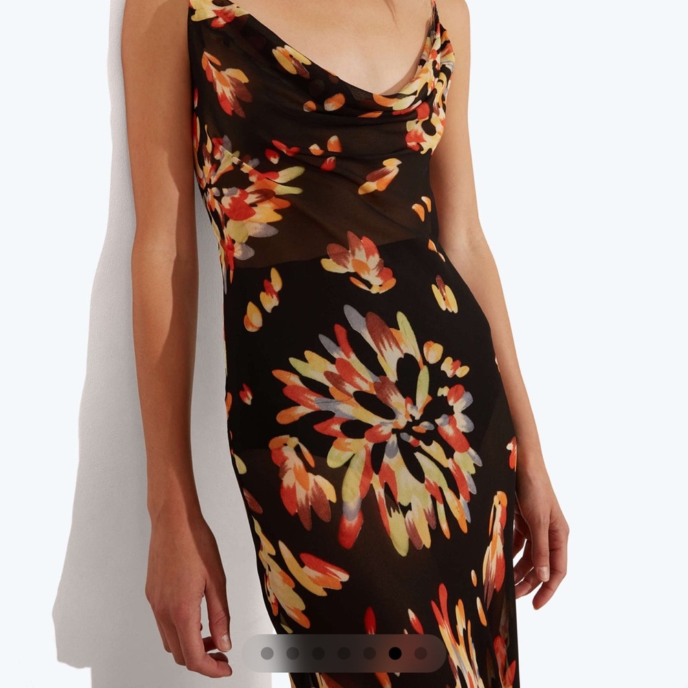 Rat & Boa Floral Black Maxi Dress - Picture 9 of 10